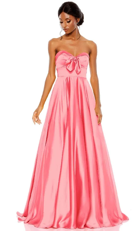 The Epitome Of Modern Women's Fashion Mac Duggal 67995 - Strapless Sweetheart Neck Long Prom Gown