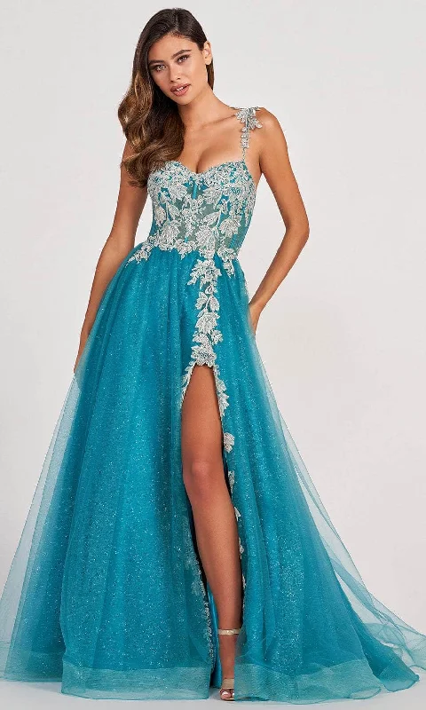 Mega Sale Colette By Daphne CL2020 - Embroidered Sleeveless Prom Gown