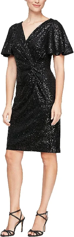 Bid Farewell To The Old Season Alex Evenings AE8196702 Formal Short Dress Sale