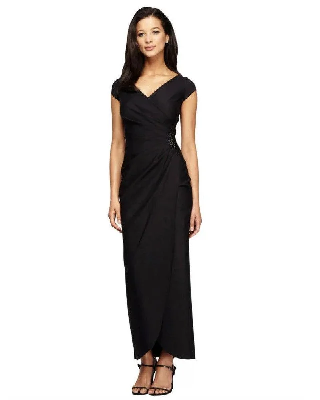 Signature Style Essentials Alex Evenings AE134087 Long Formal Dress Sale