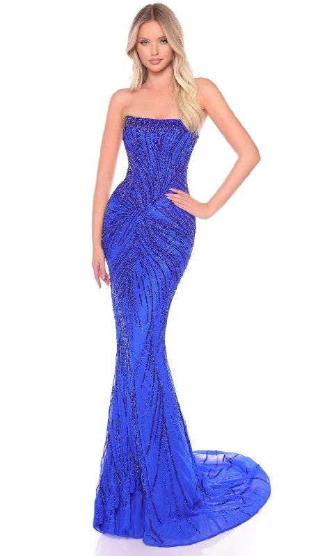 Wardrobe Update Amarra 88095 - Strapless Beaded Evening Gown