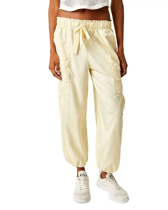 Women Fashion Women's Down To Earth Pants In Banana