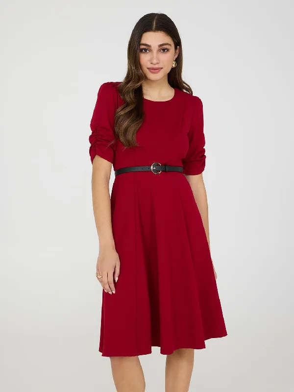 Style Redefined Fit & Flare Midi Dress