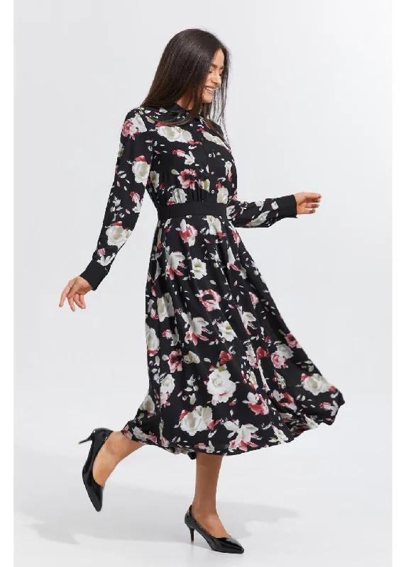 Exclusive Discount Moonlit Petals Midi Dress