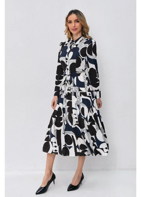 Mega Sale Abstract Harmony Midi Dress