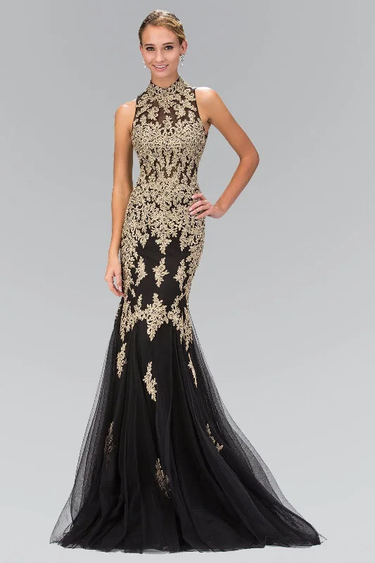 Forward Trendsetter Prom Long Beaded Formal Evening Gown