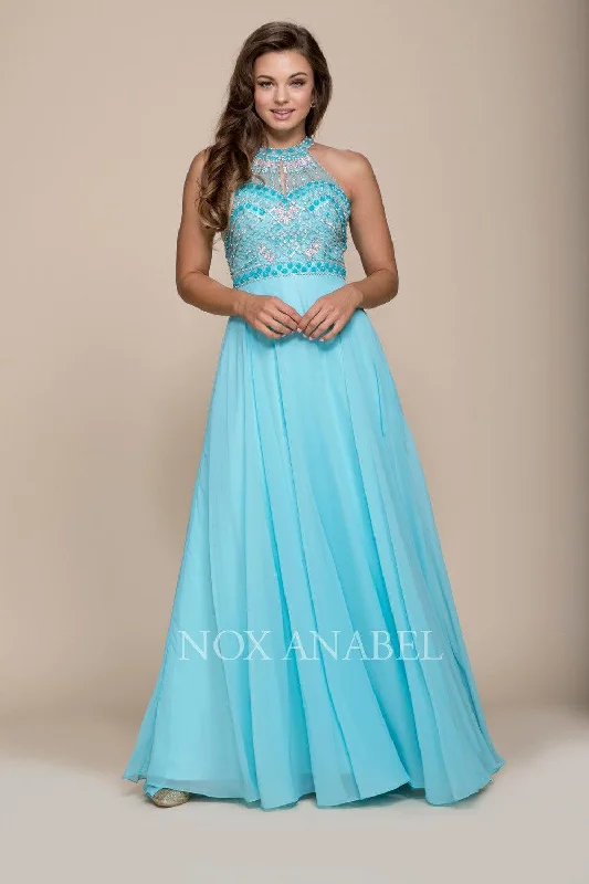 Unleash Your Trendy Side Long Open Back Prom Dress Evening Gown