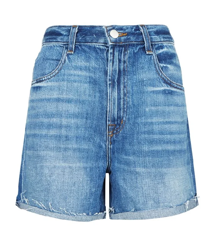 From Casual To Classy J Brand Joan High Rise Denim Shorts