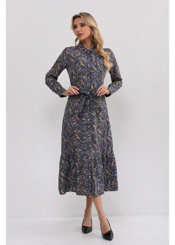 Enjoy Discount Paisley Charm Midi Dress