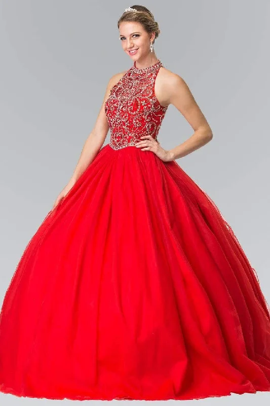 Quality Wear Elizabeth K - GL2206 High Illusion Ornate Ballgown