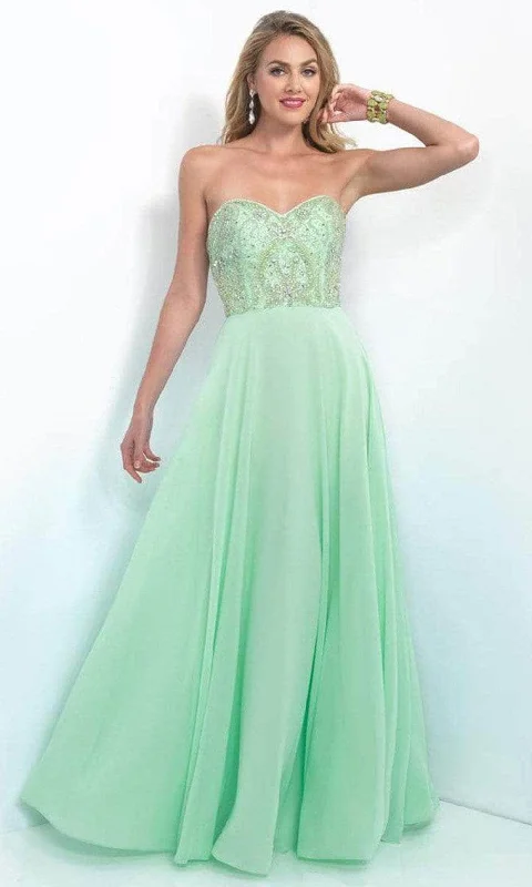 Budget Friendly Intrigue 164 - Beaded Ornate A-Line Prom Gown