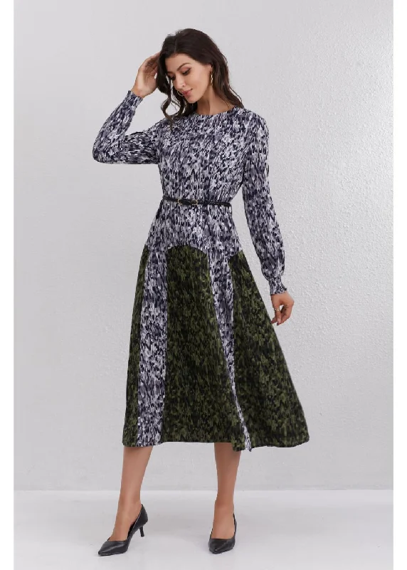 Seasonal Sale Mossy Meadow Midi Dress