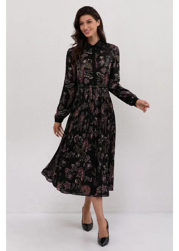 Valentine's Special Eclipse Bloom Midi Dress