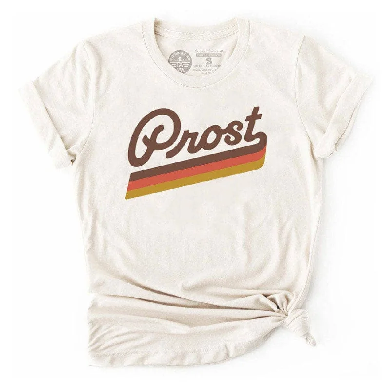 Women Fashion Prost Lines Oktoberfest Tee