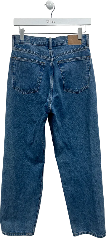 Save Big Weekday Blue Galaxy Loose Straight Leg Jeans W26