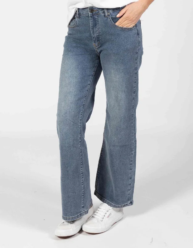 Your Timeless Wardrobe Awaits Vicki Mom Jean - Denim