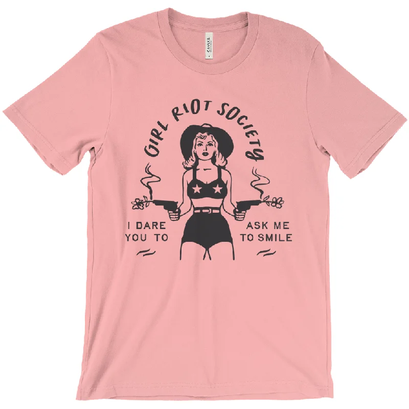 Wardrobe Upgrade Girl Riot Society - No Chapter - Solid T Shirt