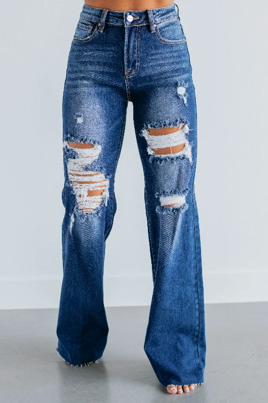 Special Offers Georgia Risen Jeans - Dark Wash