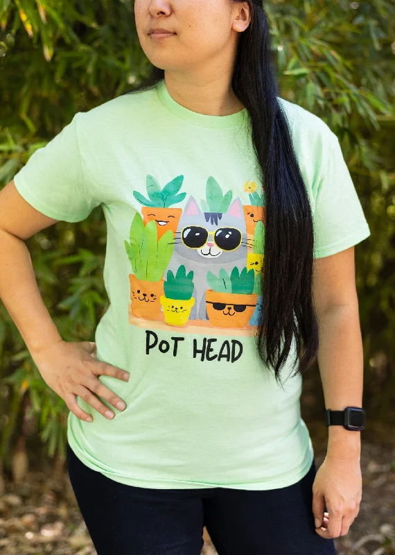 Women's Clothing Online Sale Pot Head T-Shirts