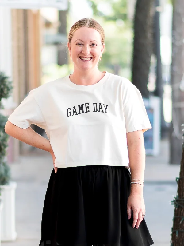 Flash Sales Today 2024 Game Day Crop Tee