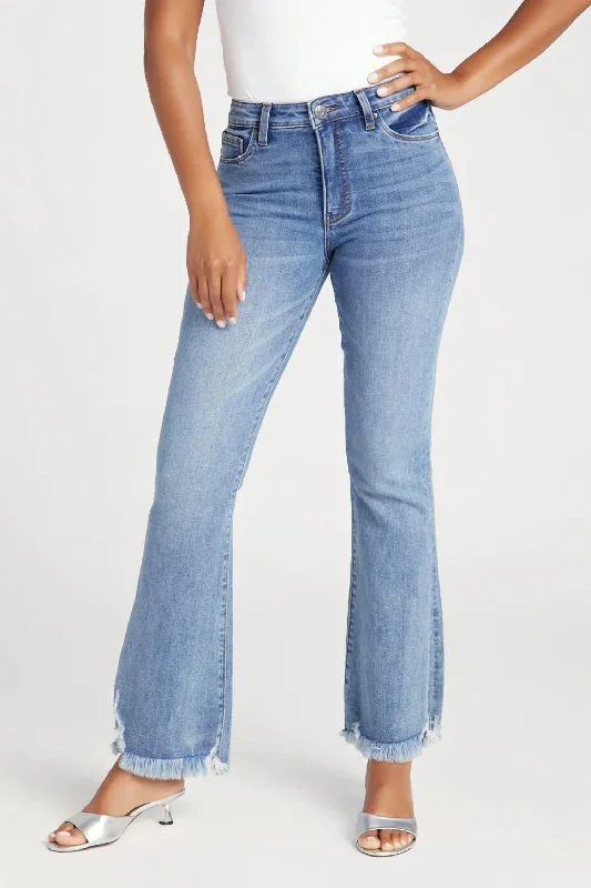 Limited Time Offer Ana High Rise Flared Jeans In Blue