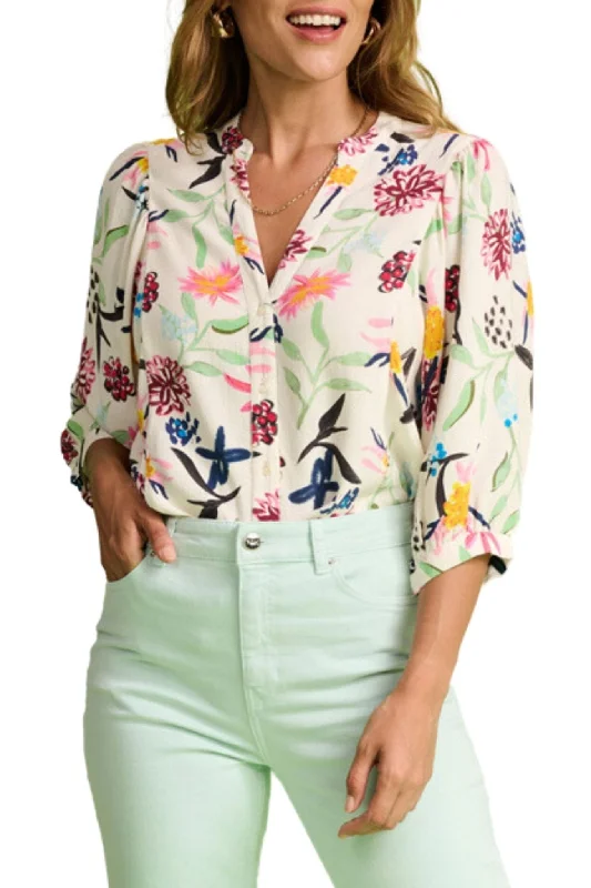 Discount Price GARDEN BLOOM BLOUSE - SP7242