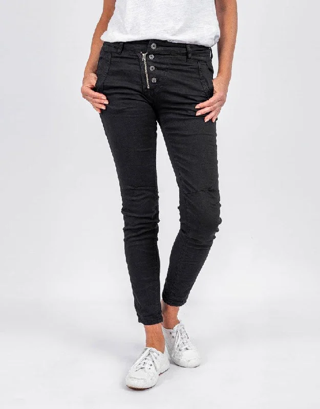 Discount Extravaganza Italian Star Jeans - Black