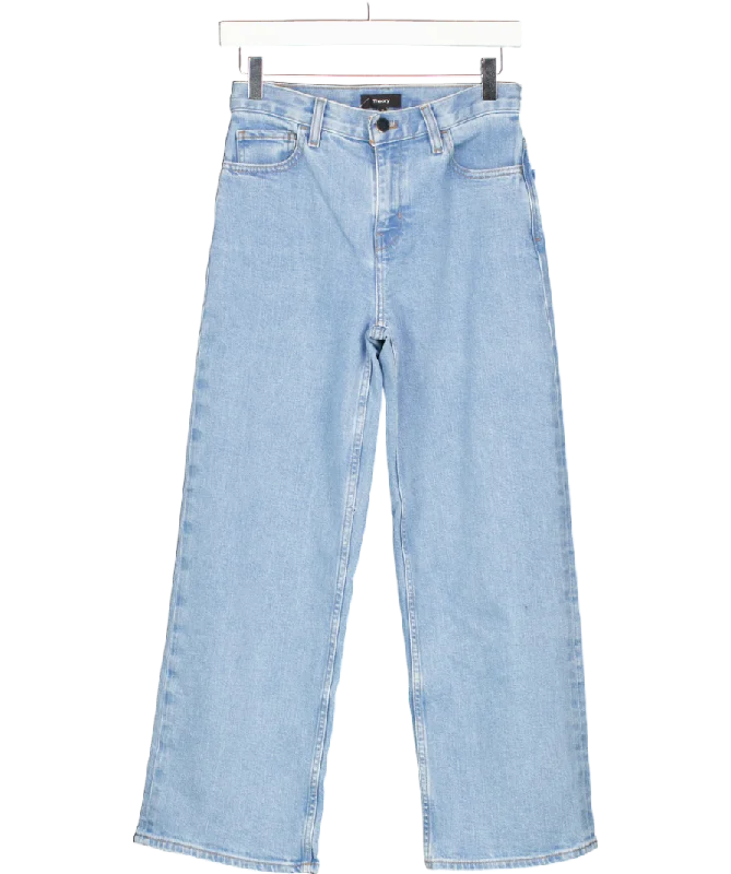 Casual Wear Theory Blue Straight Leg Jeans W25