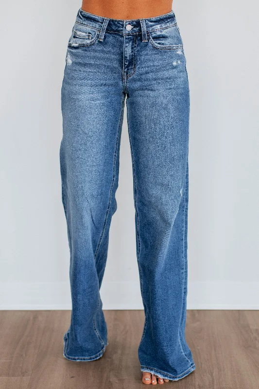 Relaxed Style Olivia Vervet Jeans - Dark Wash