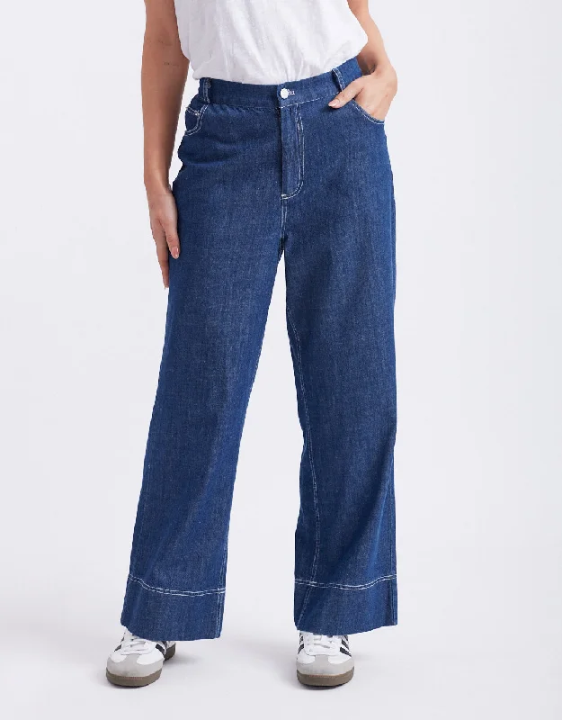 Absurdly Cheap Sale Logan Denim Pants - Indigo Denim